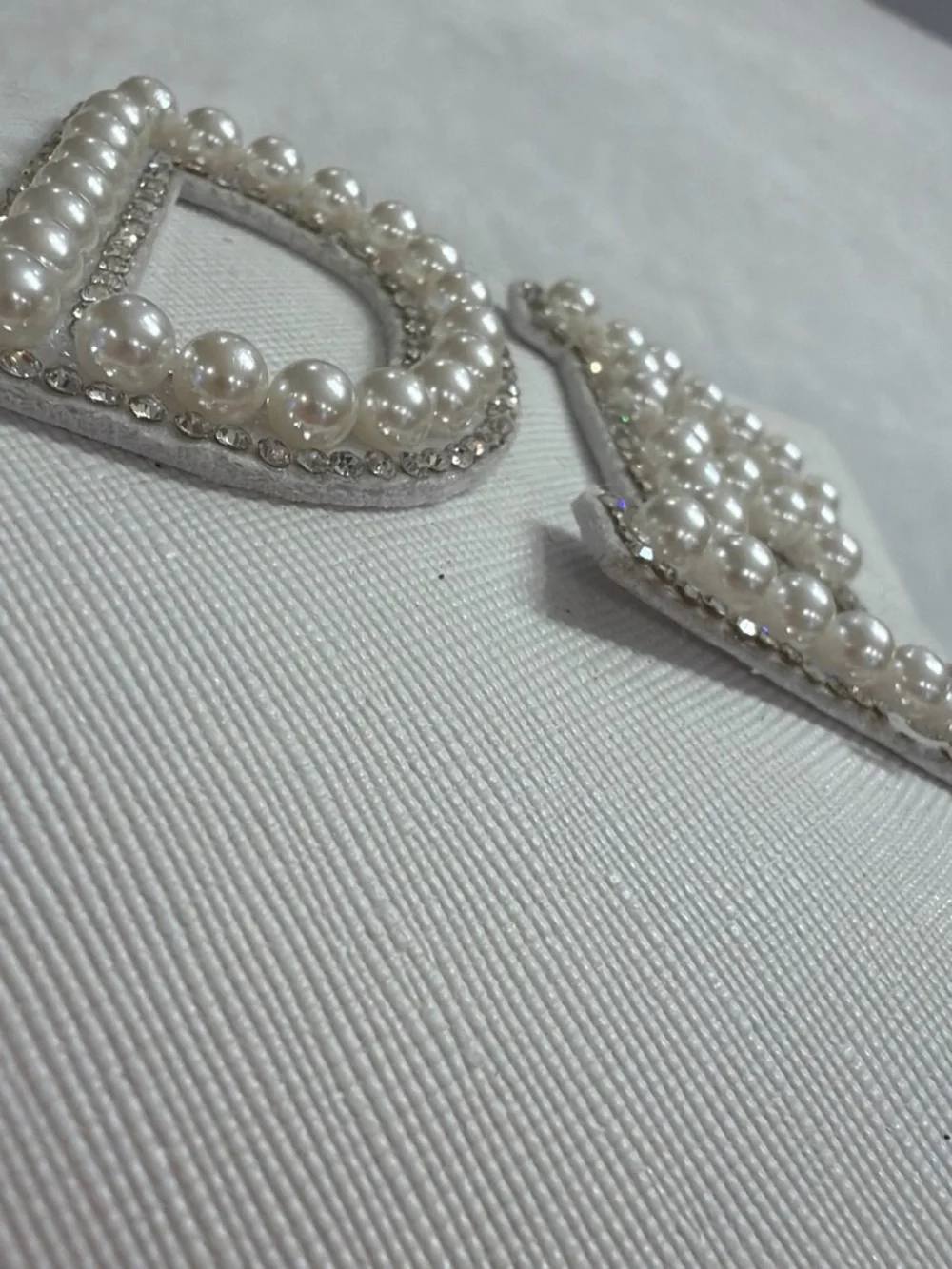 Bride Embellished White Bridal Clutch